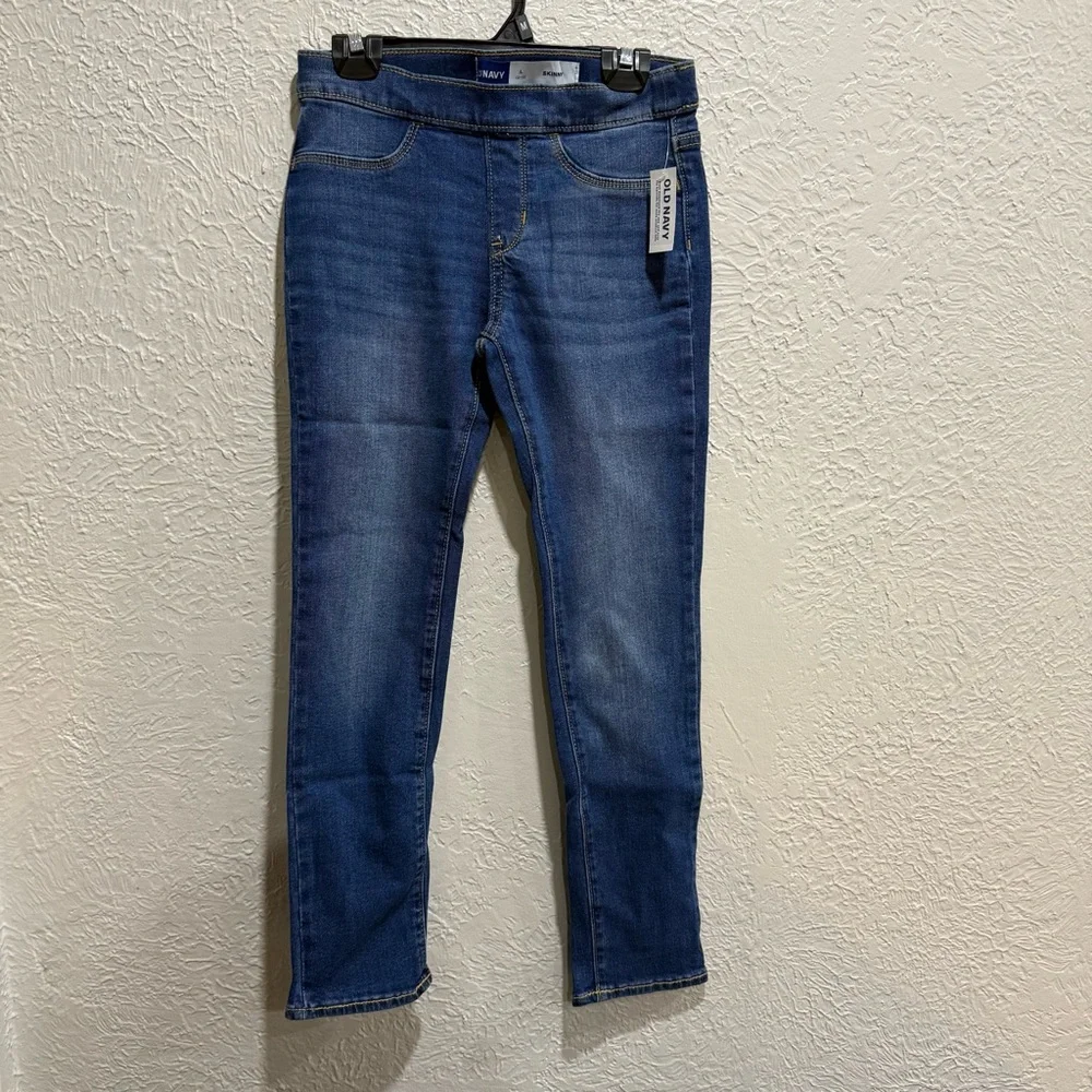Lot of Girls Old Navy Skinny stretch jeans, girls size 10-12